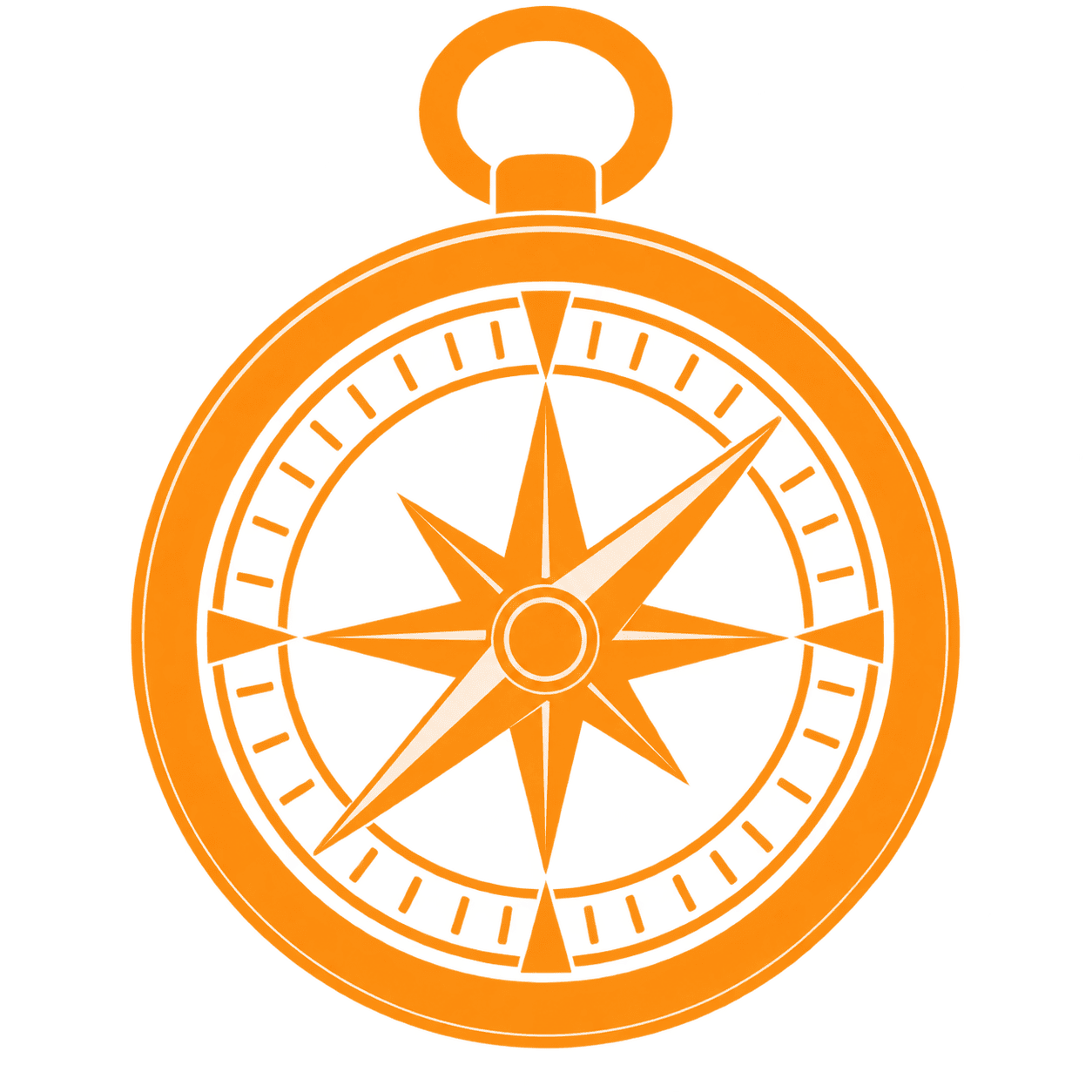 Icono de brújula visión, Chévere Store®
