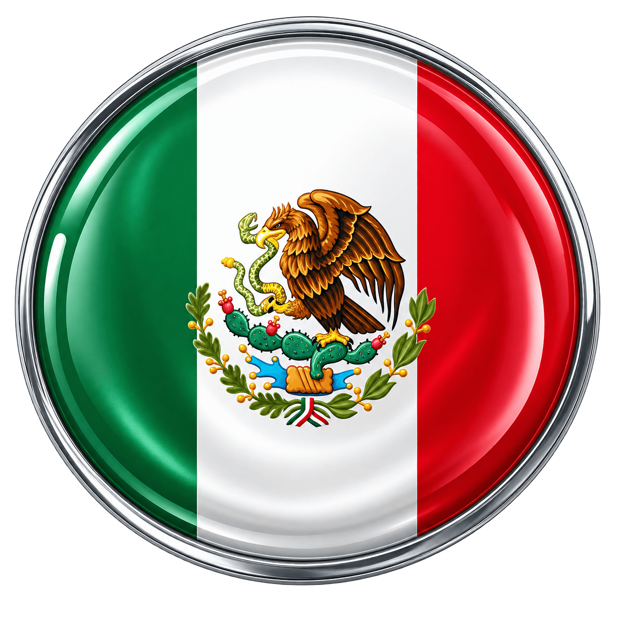 Bandera de México para seleccionar la tienda Chévere Store